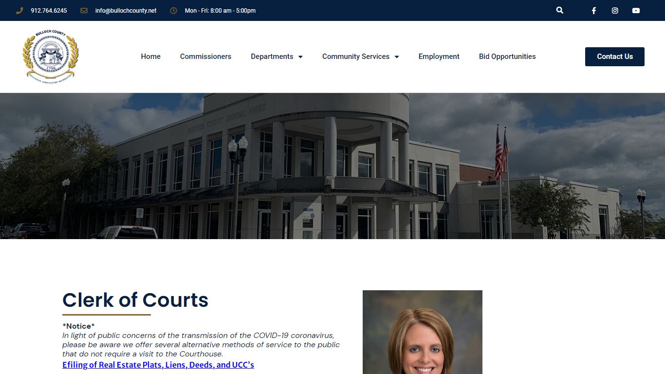 Clerk of Courts – Bulloch County